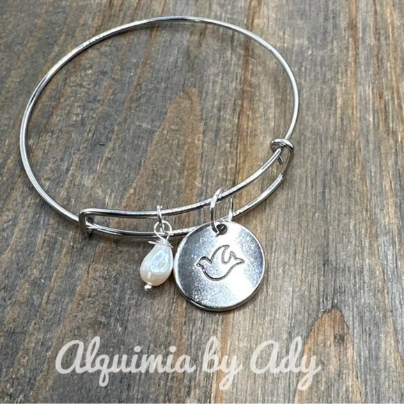 Alquimia Silver Bracelet with Hope Charm - Picture 2 of 2